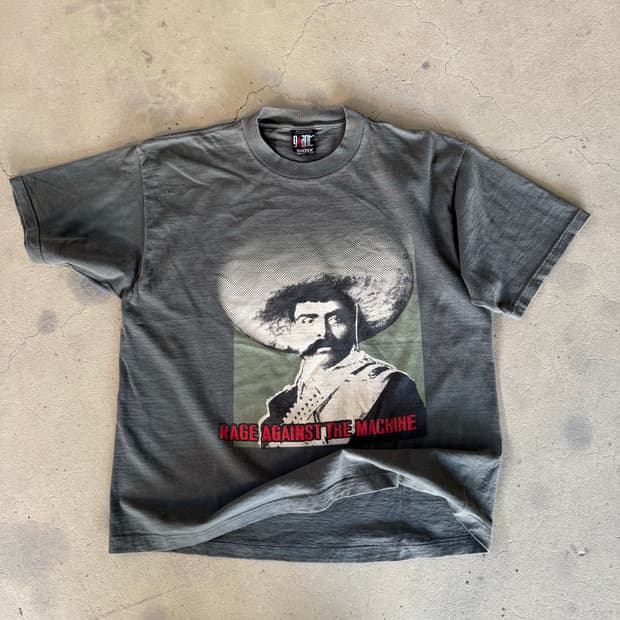 270$ 빈티지 Rage Against the Machine 티셔츠 XL