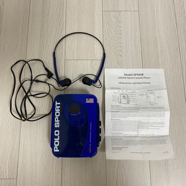 1993년 POLO SPORT CASSETTE PLAYER OG