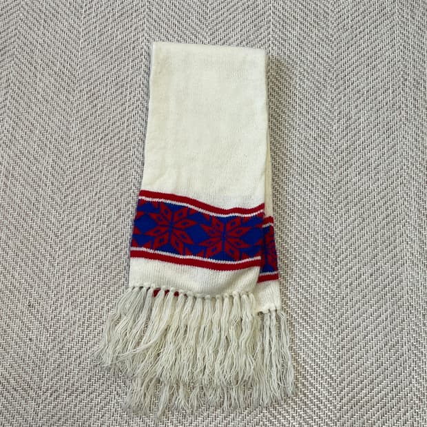 빈티지 노르딕 머플러 