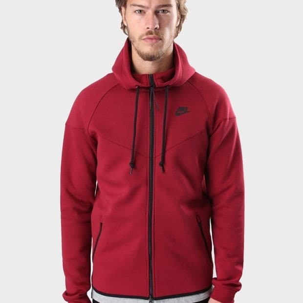 나이키 테그 플리스 윈들러너 후드 집업 버건디 구해요!