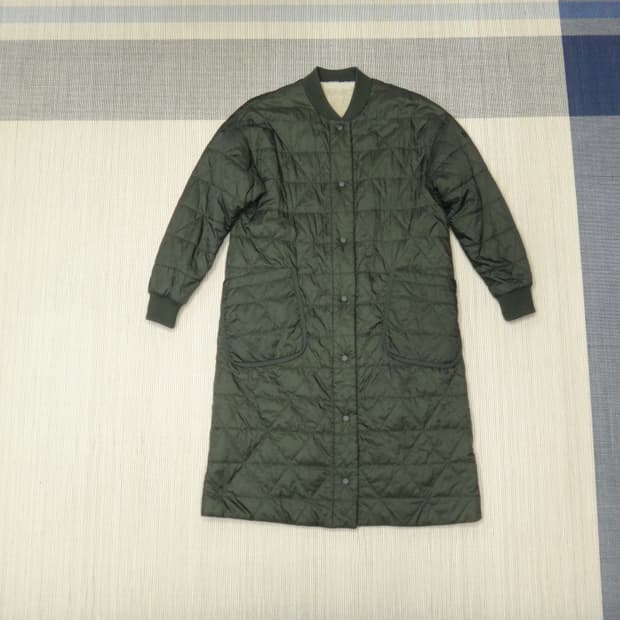(85size) 코오롱스포츠 여성 키퍼 리버서블 패딩 자켓