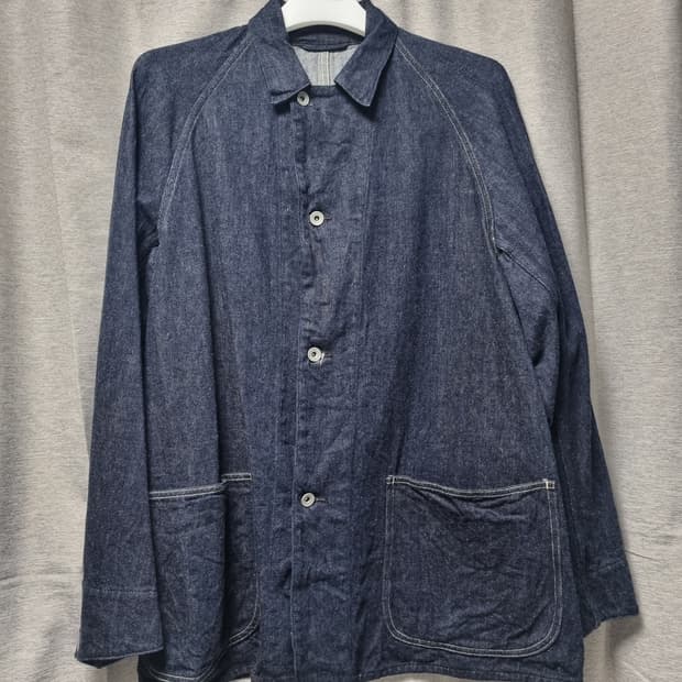 코모리 데님 워크자켓 네이비 3 사이즈