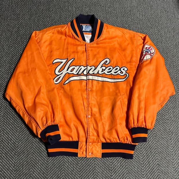 90s NEW YORK YANKEES 새틴 자켓