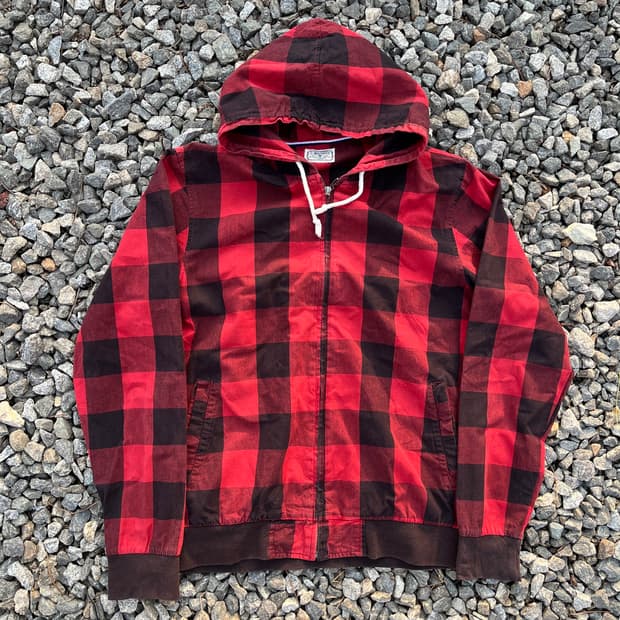 말론드 랜치웨어  빈티지 체크집업(실측확인)