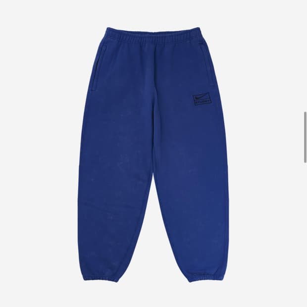 나이키 스투시 NRG 에시드 워시드 플리스 팬츠 L 사이즈