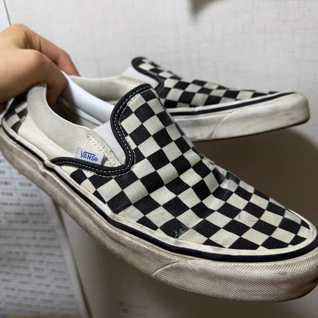 반스 슬립온 체커보드 280