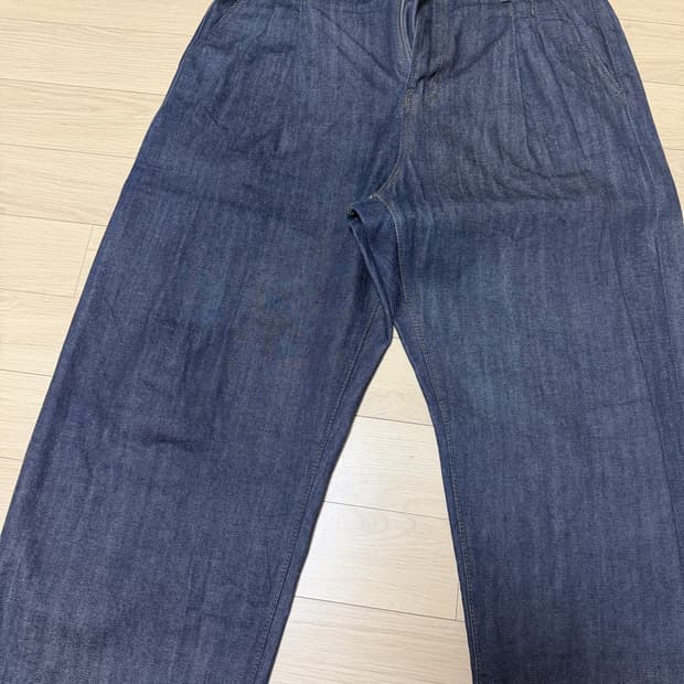 비슬로우 투 턱 셀비지 데님