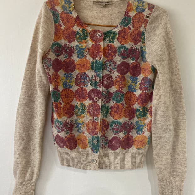 Thursday Island 패턴 가디건
