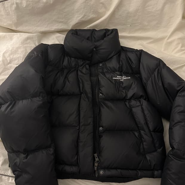 마리떼 프랑소와 저버 W BASIC 크롭 패딩 M