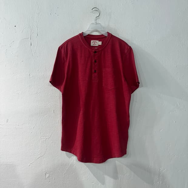 브룩스브라더스 헨리넥 반팔티 S