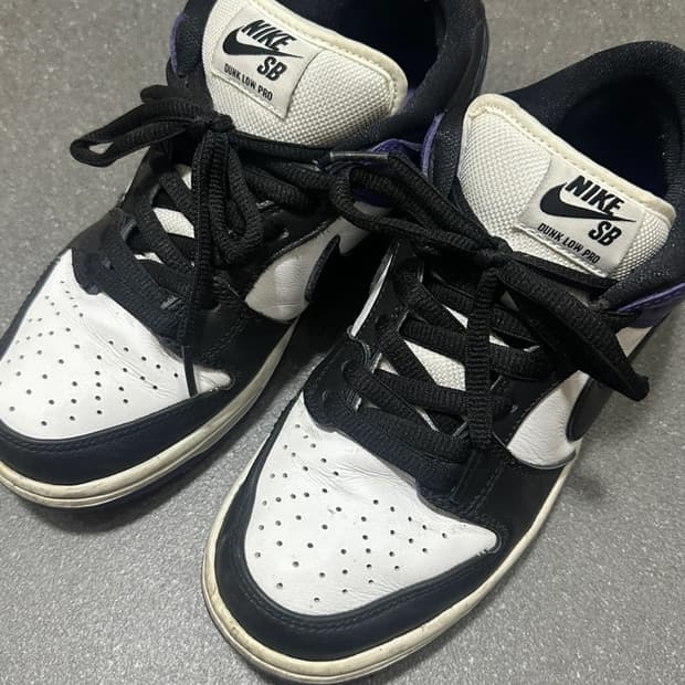 나이키 SB 덩크로우 코트 퍼플 250