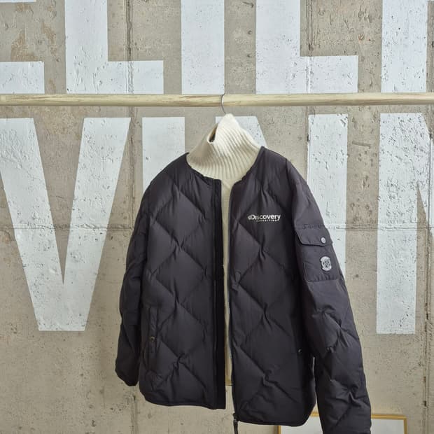 디스커버리 구스경량 패딩(공용100)
