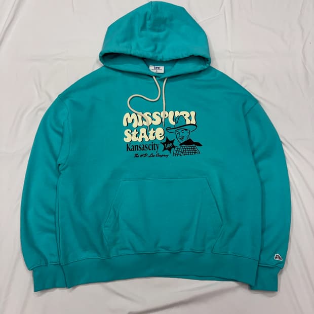 LEE 리 미주리 카우보이 후드티 민트