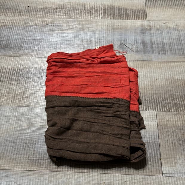 xlim 엑슬림 ep8 스카프 오렌지 브라운