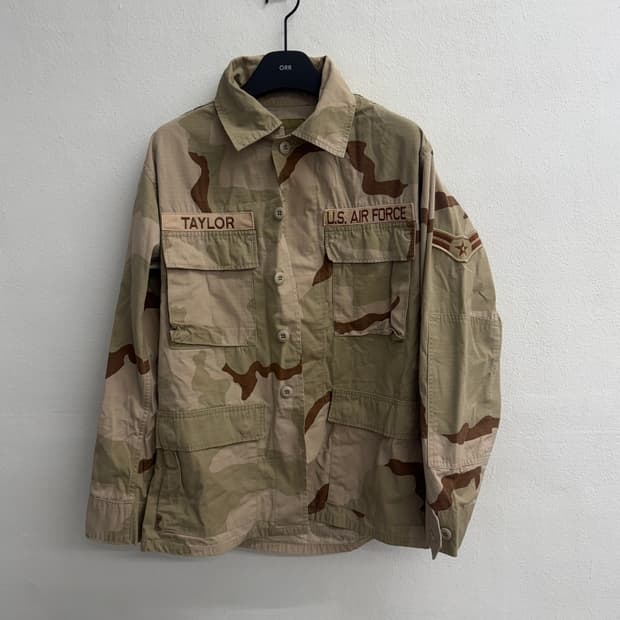 미군 야상 자켓 Taylor 패치