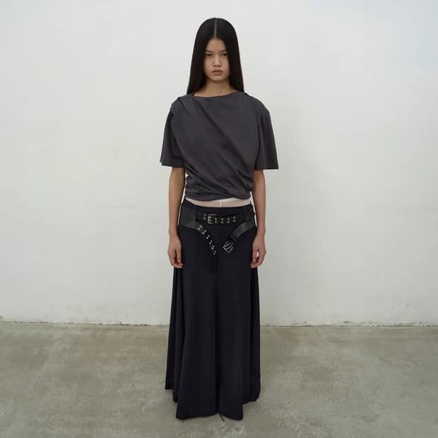 LCDC 엘씨디씨 STRIPED LONG SKIRT