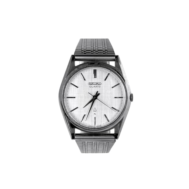 linen dial quartz