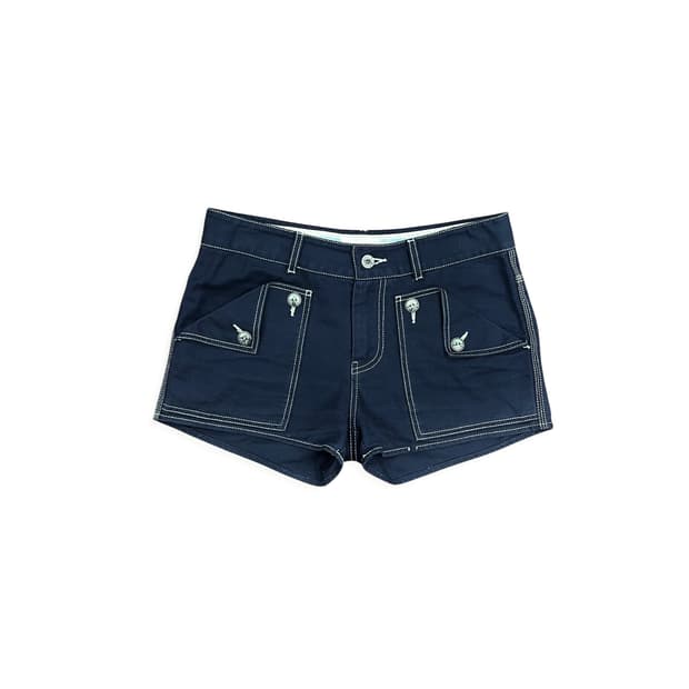 Diesel, Navy Stitch Micro Shorts