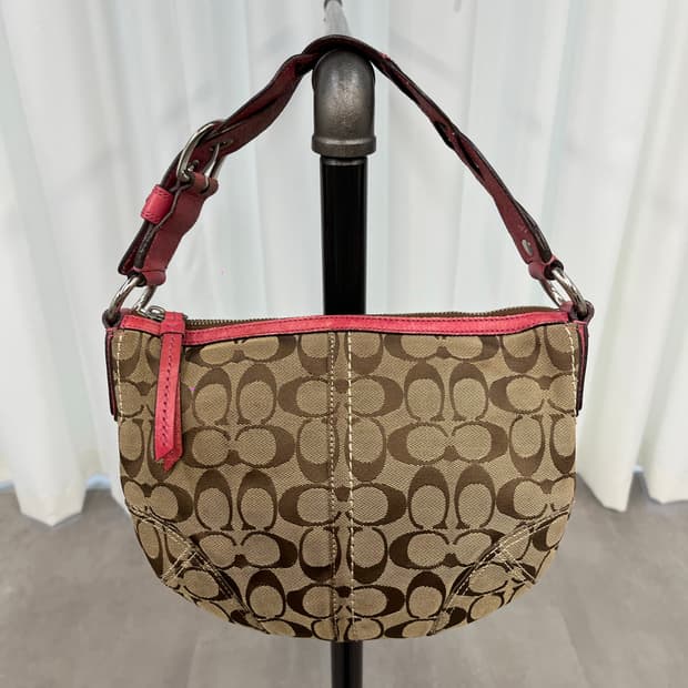 Coach Beige & Pink Bags
