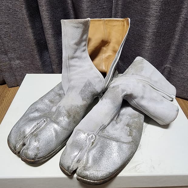 마르지엘라 타비 부츠 화이트 [42]