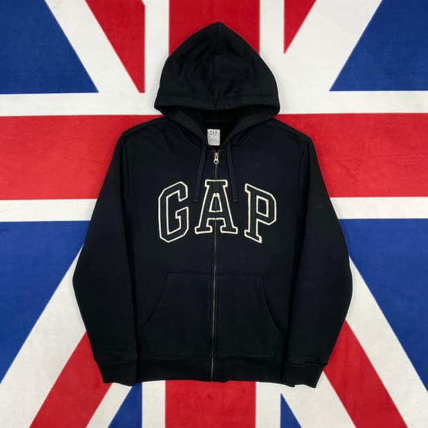 GAP 양털 후드집업 S 실측 M 