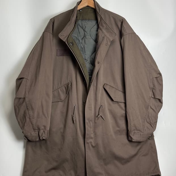 아담 엣 로페 M65 개파카 피쉬테일 코트 M