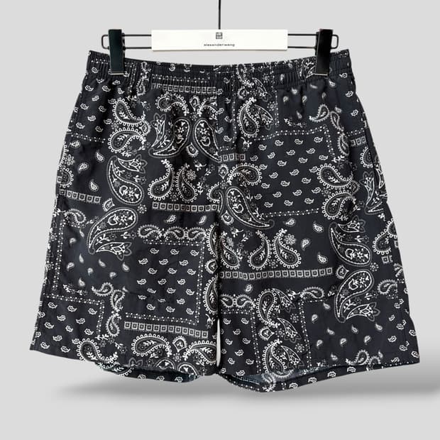 (L)GU 지유 페이즐리 액티브 반바지