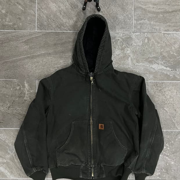 (L) 칼하트 후드 덕 액티브 자켓 J130 MOS 모스그린