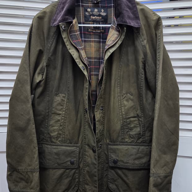 바버 비드넬 왁스 코튼 자켓