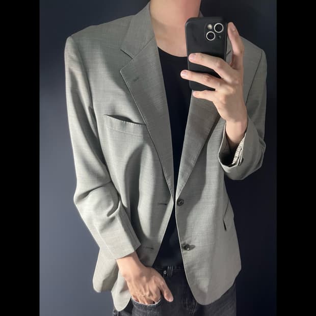 UKIKO HANAI 울 블레이저
