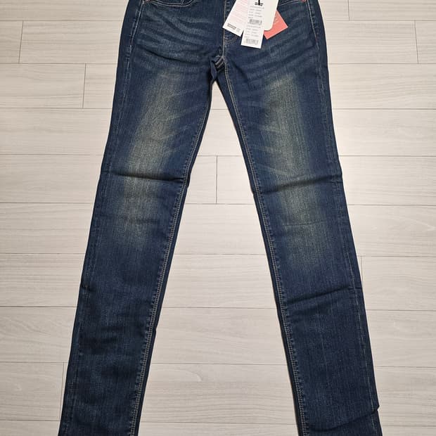 카레라 데님 청바지 슬림핏 새상품