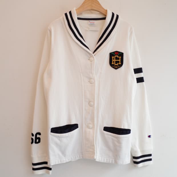 Champion 챔피온 숄카라 패치 가디건