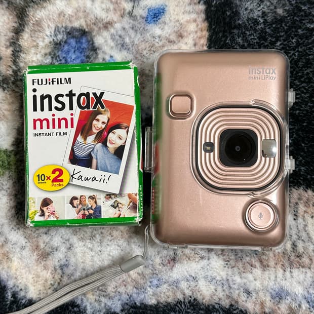 후지필름 인스탁스 리플레이 미니 즉석카메라 + 필름