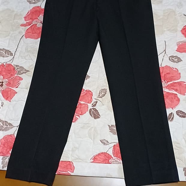 무신사 미사용 슬랙스 33인치 기장96