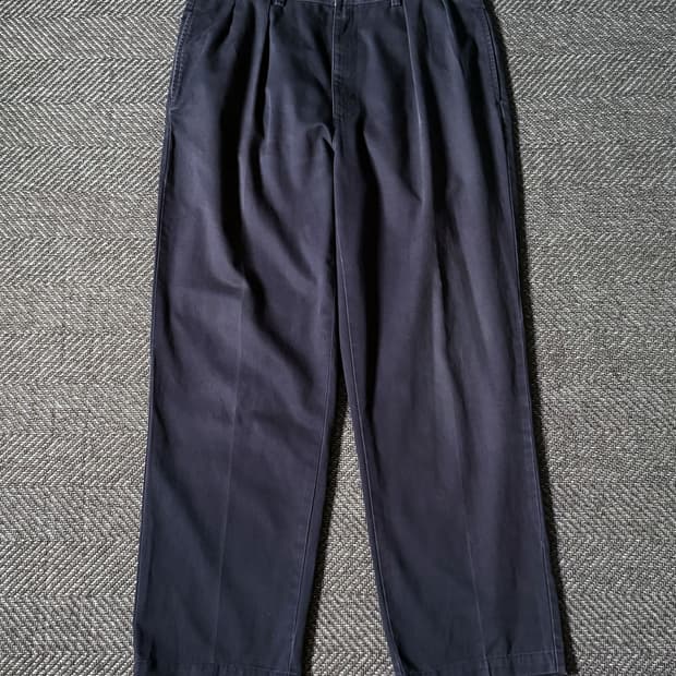 (36) 폴로 랄프로렌 앤드류 더블 플리츠 치노 팬츠