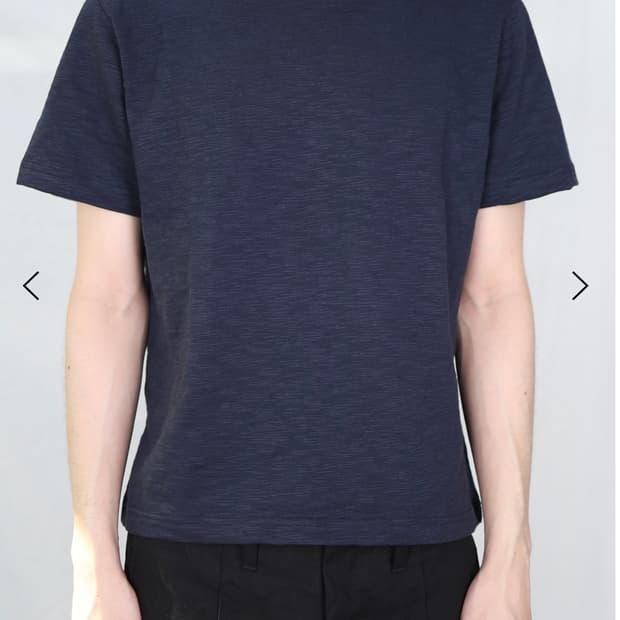 Fin t-shirt (navy) 1사이즈