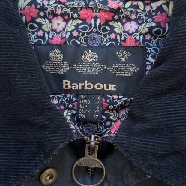 [Barbour] Corduroy Collar Wax Jacket (Fl