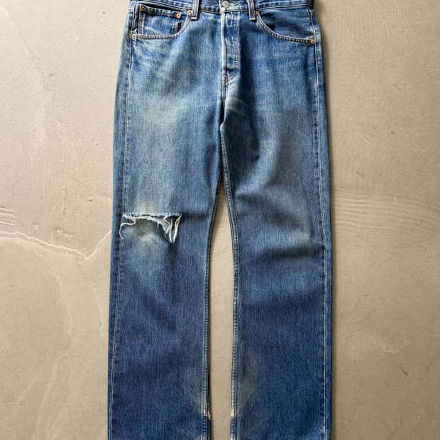Vintage Levi's 501 Washing Denim Pants