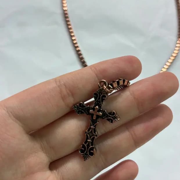 3000원)십자가 목걸이 y2k 빈티지 펑크