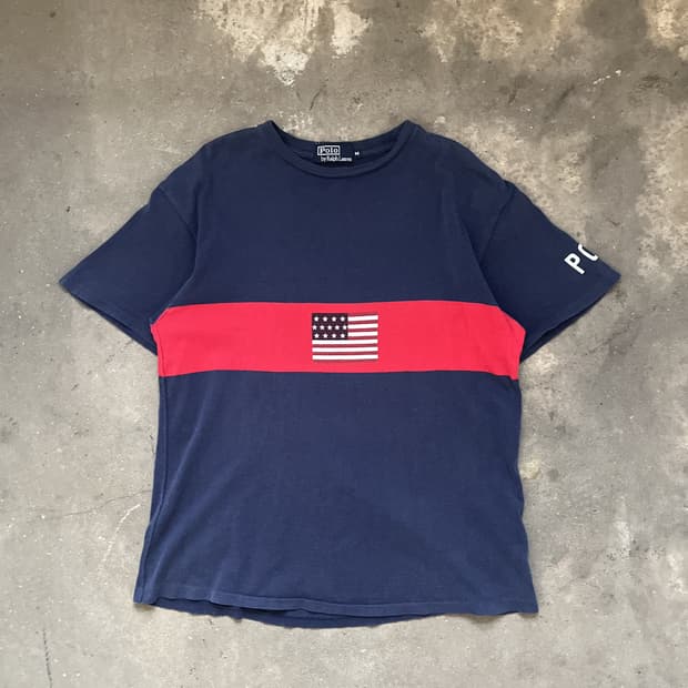Polo Ralph Lauren 성조기 반팔티셔츠