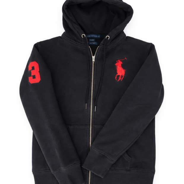 폴로 빅포니 후드집업