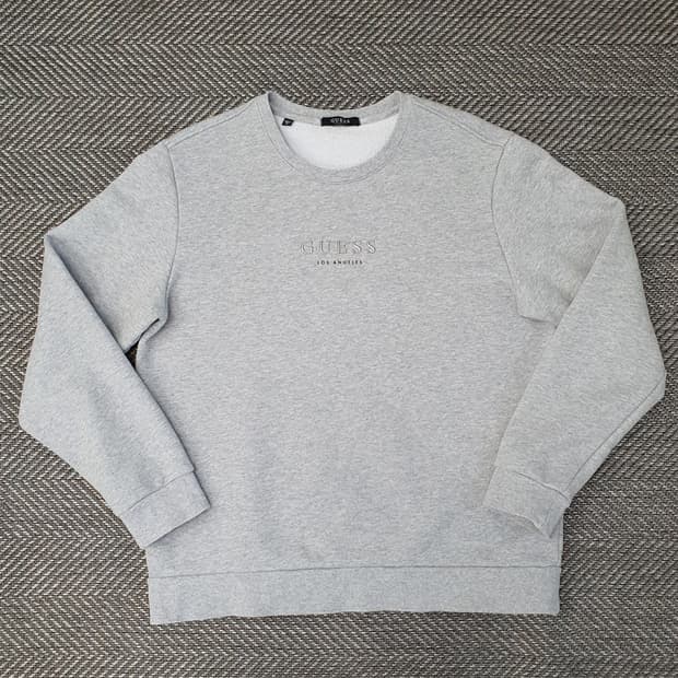 게스 기모 맨투맨 남자105