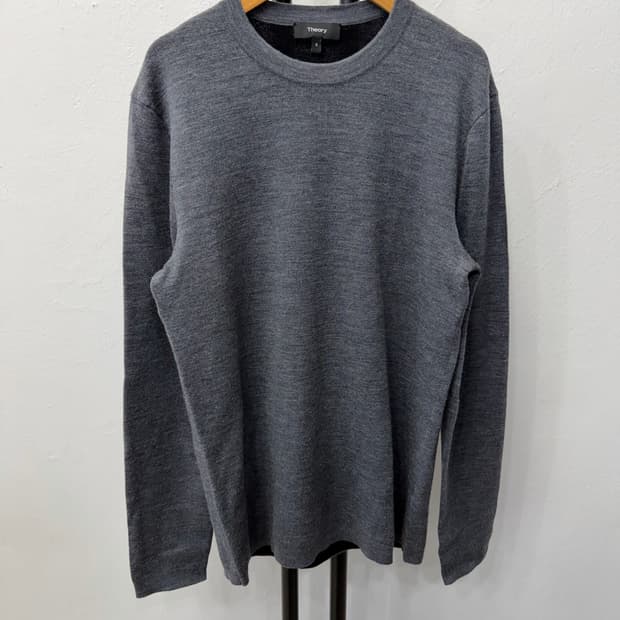 정품) Theory 띠어리 남성 그레이 니트 S 