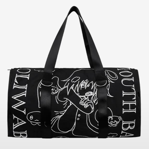 유스배스 YB X Oliwa 리버시블 빅백 블랙