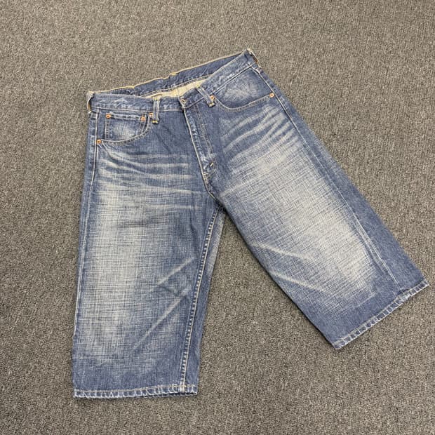 32)리바이스 빈티지 503 버뮤다 데님팬츠