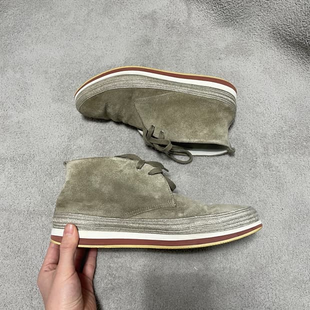 265) 프라다 스포츠 스웨이드 스니커즈