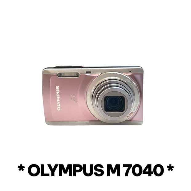 [하투하픽] 빈티지디카 올림푸스 뮤 7040 핑크 카메라