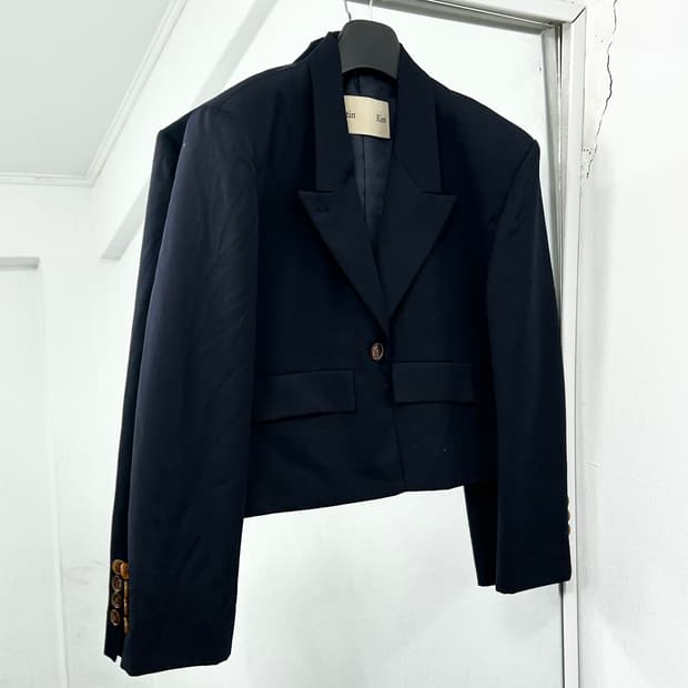 마뗑킴 크롭 블레이저 자켓