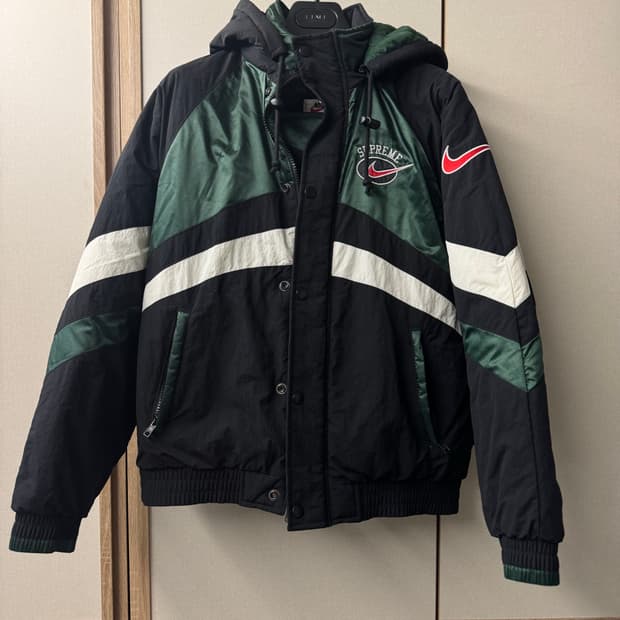 슈프림 X 나이키 후드 스포츠 자켓&팬츠