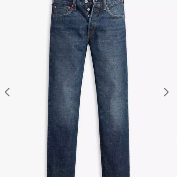 리바이스 501 오리지널 프리미엄 셀비지 스트레이트진